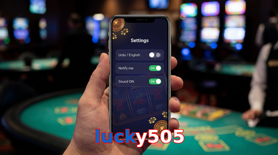 Game list for Lucky505 app section