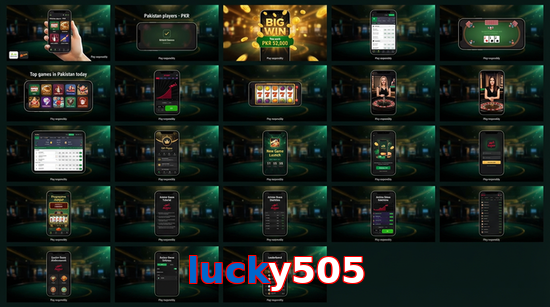Main screen of Lucky505 bet page for PK players