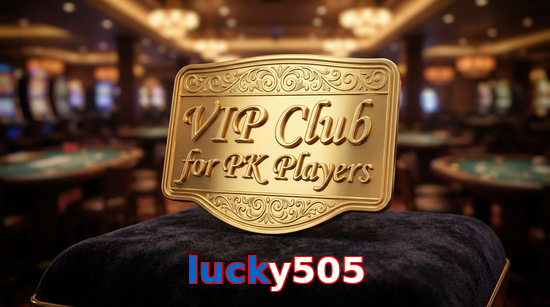 Main screen of Lucky505 vip page for PK players